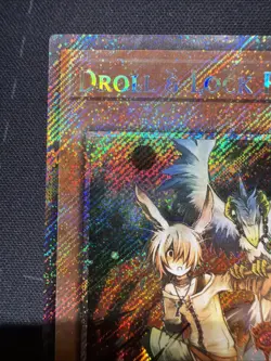 Droll & Lock Bird RA02-EN006 Quarter Century Secret Rare QCR Original NM Yugioh - Image 2