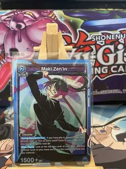 Maki Zenin UA03BT/JJK-1-050 SR Jujutsu Kaisen Vol.1 Union Arena - Image 1
