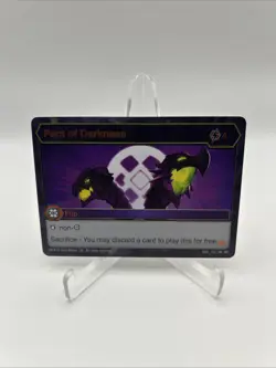 ENG_152_SR_BB Pact of Darkness Bakugan TCG CCG Super Rare Card - Image 1