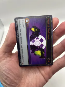ENG_152_SR_BB Pact of Darkness Bakugan TCG CCG Super Rare Card - Image 3