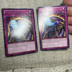 Yugioh! - 2x Soul Drain - REDU-EN078 1st Edition + unlimited edition - Image 3