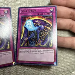 Yugioh! - 2x Soul Drain - REDU-EN078 1st Edition + unlimited edition - Image 4