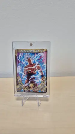 Dragonball Super Card Son Goku Championship TOP16 MERIT GRAIL 2019 Finalist - Image 2