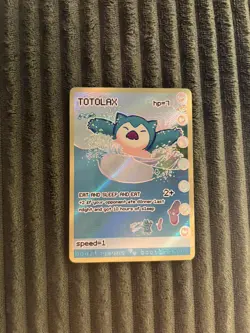 Totolax (Snorlax) Bootlegmons Chase Shiny Pokemon Card Textured Holo - Image 1