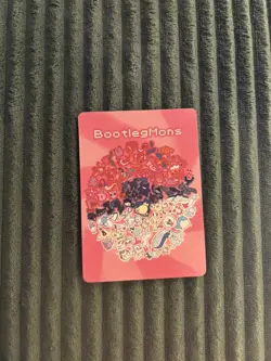 Blastoast (Blastoise & Squirtle) Bootlegmons Pokemon Card Textured Holo - Image 3