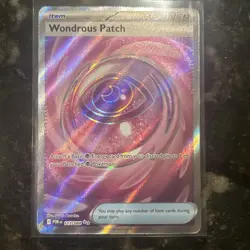 Wondrous Patch 117/088 ME: Perfect Order Ultra Rare Full Art Pokemon TCG Card NM - Image 1