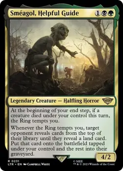 MTG - Smeagol, Helpful Guide - Lord of the Rings - Magic the Gathering - Image 1