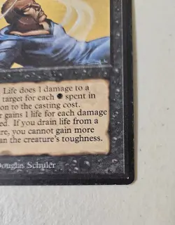 Magic the Gathering MTG Beta Drain Life played - Image 5
