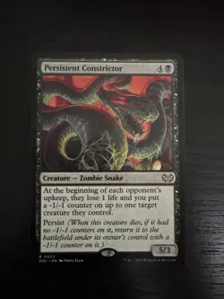 Persistent Constrictor Commander: Duskmourn: House of Horror Regular - Image 1