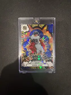 2025 Panini Donruss Bomb Squad Holo Insert /35 Aaron Judge Yankees #18 - Image 1