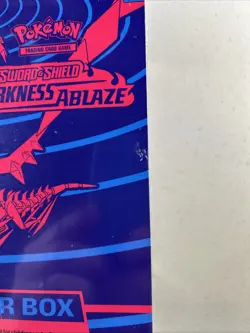 Pokemon TCG: Sword & Shield Darkness Ablaze Elite Trainer Box ETB New *Damage* 1 - Image 3