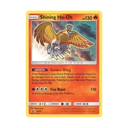 Pokemon SM Promos Shining Ho-Oh - SM70 (P) #SM70 (Holo) NM - Image 1