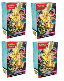 4X Pokemon TCG: Mega Evolution-Ascended Heroes Booster Bundle | 6 Packs Each - Image 1