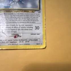 Pokemon Togetic Holo Rare Neo Genesis Unlimited Edition 16/111 60HP Stage 1 Eng - Image 2