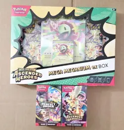 Pokemon TCG Ascended Heroes ex Box + 2 Booster Bundle - Image 1