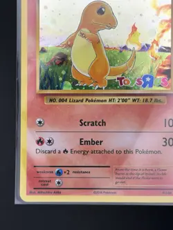 Pokemon Charmander Toys R Us Promo 009/108 Holo English - NEAR MINT! - Image 4