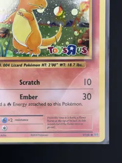 Pokemon Charmander Toys R Us Promo 009/108 Holo English - NEAR MINT! - Image 5