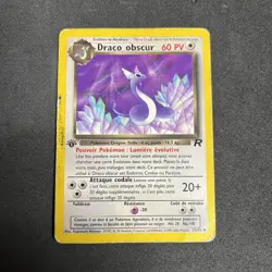 Pokemon Draco obscur Dark Dragonaire 1st Edition Team Rocket French 33/82 - Image 1