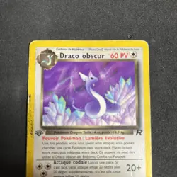 Pokemon Draco obscur Dark Dragonaire 1st Edition Team Rocket French 33/82 - Image 2