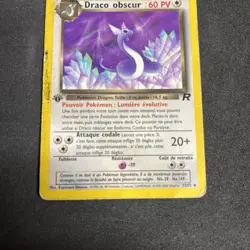 Pokemon Draco obscur Dark Dragonaire 1st Edition Team Rocket French 33/82 - Image 3