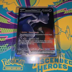 Team Rockets Mewtwo EX 281/217 SIR Ascended Heroes Full Art Holo Pokemon TCG, NM - Image 3