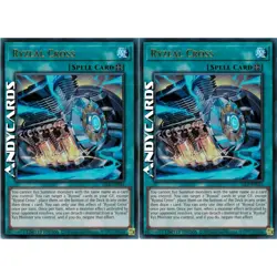 RYZEAL CROSS 2x • (Incrocio Ryzeal) • Ultra R • 25LP EN015 • Lim • Yugioh! - Image 1