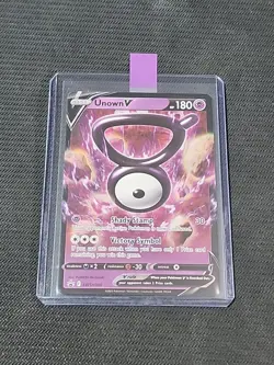 Pokemon Sword & Shield "Unown V" SWSH300 / Black Star Promo / Near Mint - Image 3