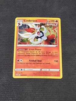 Pokemon Sword & Shield "Cinderace" SWSH278 / Black Star Promo / Near Mint - Image 1