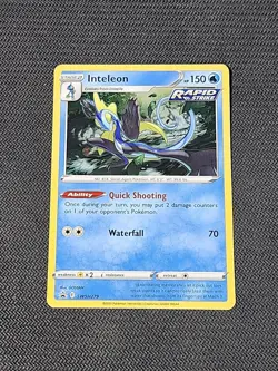 Pokemon Sword & Shield "Inteleon" SWSH279 / Black Star Promo / Near Mint - Image 1