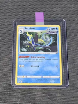 Pokemon Sword & Shield "Inteleon" SWSH279 / Black Star Promo / Near Mint - Image 3