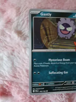 Pokemon Gastly #102/162 TCG Halloween Trick Or Trade 2024 Regular Common - Image 2