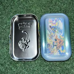 Pokemon TCG Galar Pals Grookey & Wooloo Mini Tin EMPTY NO PACKS - Image 2