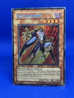 Battlestorm 1st Edition Secret Rare RGBT-EN000 Vintage Yugioh! 🔥 - Image 1