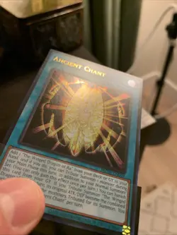 Yugioh 1x Ancient Chant MZMI-EN069 Maze of Millennia Ultra Rare 1st Edition NM - Image 4