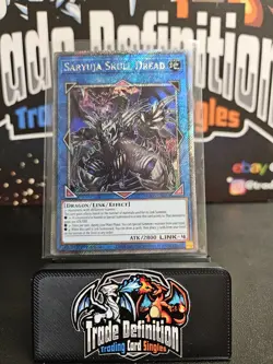 RA05-EN053 Saryuja Skull Dread Platinum Secret Rare 1st Ed YuGiOh - Image 1