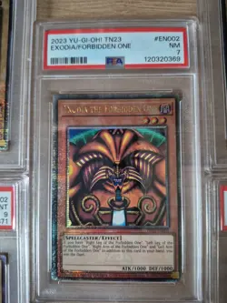Complete Sequential 5 Piece Exodia The Forbidden One QCR Psa 7,8 3 X 9 QCR - Image 2
