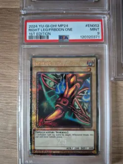 Complete Sequential 5 Piece Exodia The Forbidden One QCR Psa 7,8 3 X 9 QCR - Image 4