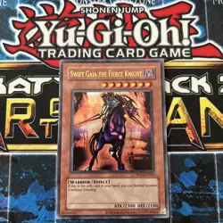YUGIOH • SWIFT GAIA THE FIERCE KNIGHT • ULTRA RARE • RP02-EN085 • NEAR MINT - Image 1