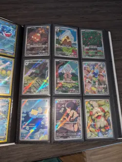 JAPANESE Pokemon Binder Collection 104 Cards Eevee And More Nm Art Rare Ex SR - Image 1