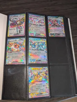 JAPANESE Pokemon Binder Collection 104 Cards Eevee And More Nm Art Rare Ex SR - Image 2