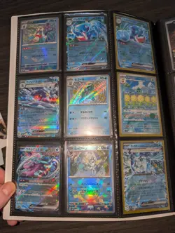 JAPANESE Pokemon Binder Collection 104 Cards Eevee And More Nm Art Rare Ex SR - Image 4