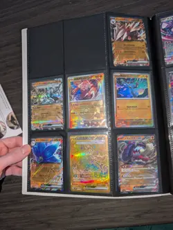 JAPANESE Pokemon Binder Collection 104 Cards Eevee And More Nm Art Rare Ex SR - Image 5