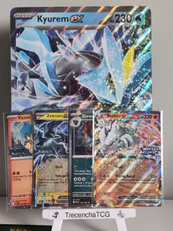 Pokemon TCG Unova Heavy Hitters Stamped Promo Set of 4 Cards With Jumbo Card - Image 1