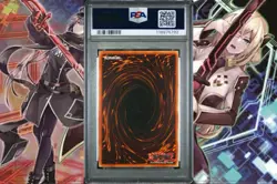YuGiOh! PSA 9 Sky Striker Ace - Raye Quarter Century Rare Alt Art RA04-EN026 - Image 2