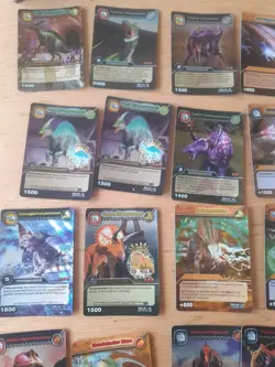Dinosaur King Card Bundle Holo German Upper Deck Foil Rare Approx 200 Cards Sega - Image 3