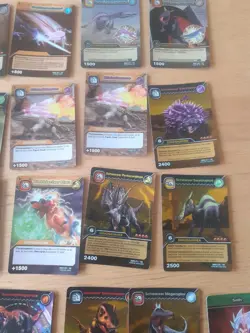 Dinosaur King Card Bundle Holo German Upper Deck Foil Rare Approx 200 Cards Sega - Image 4