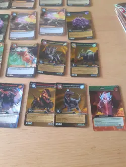 Dinosaur King Card Bundle Holo German Upper Deck Foil Rare Approx 200 Cards Sega - Image 5
