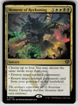 Moment of Reckoning Rare Secrets of Strixhaven 205 MTG Near Mint 2026 - Image 1