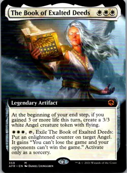 The Book of Exalted Deeds Extended Art 359 Adventures in the Forgotten Realms NM - Image 1