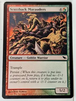 Scuzzback Marauders - Shadowmoor - Magic the Gathering MTG Nice! - Image 1